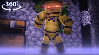 360° Five Nights At Freddy&#39;s - GOLDEN FREDDY VISION - Minecraft 360° Video