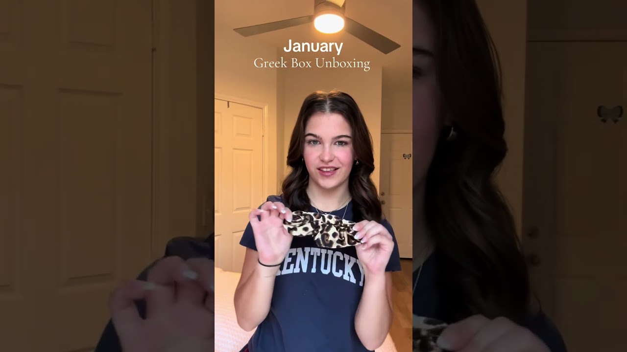 Sorority Box Unboxing 🐆✨ | GreekBox Favorite Reveal