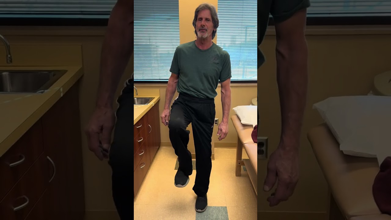 Pateint with 6 Weeks post op left Total Hip Replacement