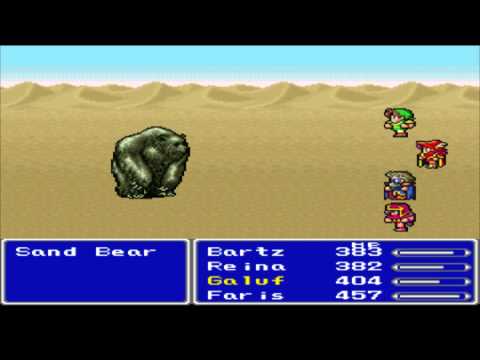 Final Fantasy 5 HD Walkthrough Part 33: The Sand Tides/City of Ruins Part 1