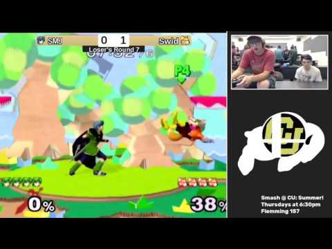 Smash @ CU 8/4/16 SMJ vs. Swid