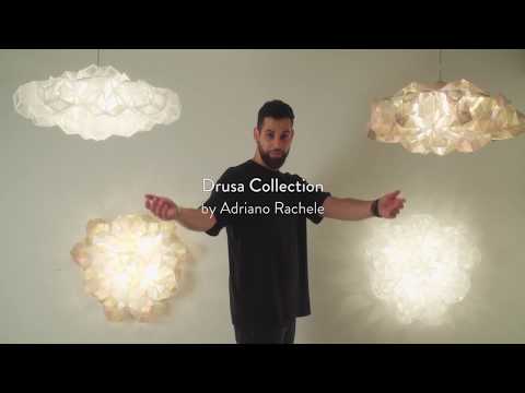 Slamp Светильник настенно-потолочный Drusa Ceiling/wall velvet