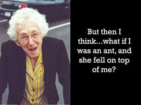 Deep thoughts with Jim Slaughter-Old Lady