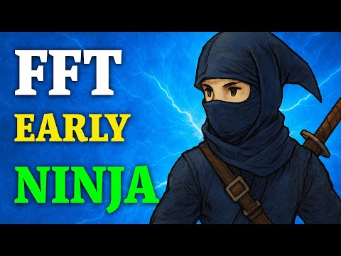 Break the Game Early: How to Get Ninja FAST in Final Fantasy Tactics