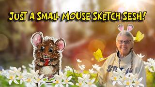 DAILY JOURNALING: Deer Mouse Watercolor Sketch