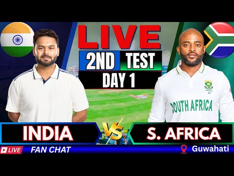 🔴LIVE: India vs South Africa 2nd Test | IND vs SA Live Match Today | Live Cricket Score & Commentary