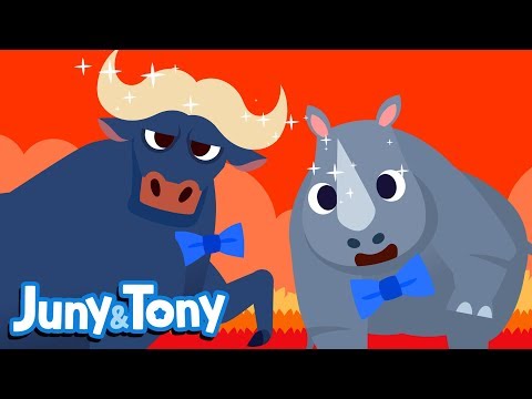 My Horn is the Best | Animal Songs for Kids | Preschool Songs | JunyTony