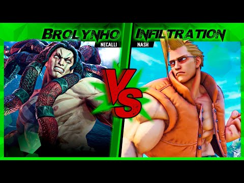 É Brasil! Brolynho vs Infiltration em Street Fighter 5! Partida MEMORÁVEL!