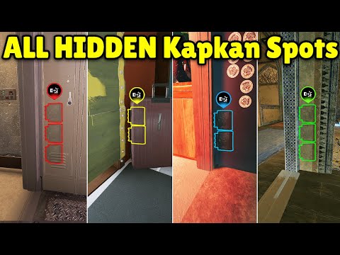 +10 HIDDEN Kapkan & Fenrir Spots To Get FREE KILLS! - Rainbow Six Siege