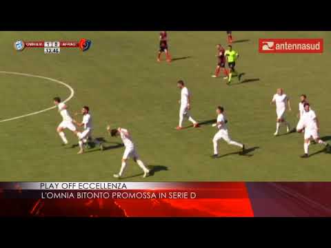 11 giugno - Play off Eccellenza, l'Omnia Bitonto promossa in serie D
