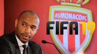THIERRY HENRY AS MONACO REBUILD!! FIFA 19