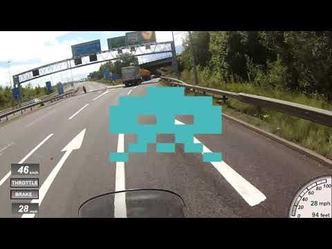 Xmax 300 test drive on the motorway