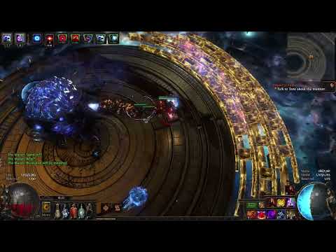 Path of Exile ancestors hexblast occultist glasscannon uber maven kill