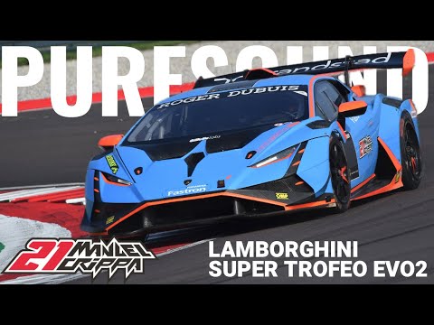 Lamborghini Huracán Super Trofeo EVO2 | Pure Sound, Flames & High-Speed Pass at Cremona Circuit