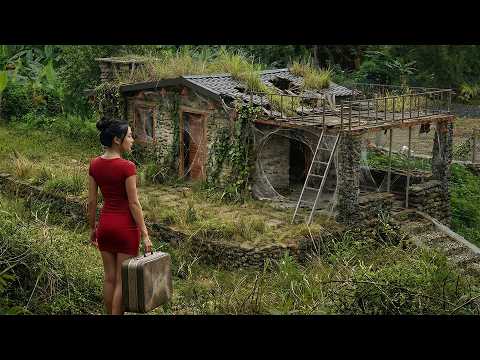The Young Businesswoman Escaped Work Pressure By Living In A Stone House In The Middle Of The Forest