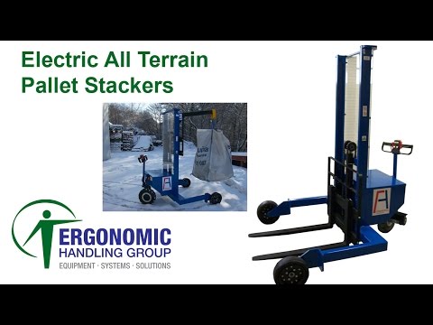 Electric Off Road Pallet Stacker - Conhersa ET1000 - Ergonomic Handling Group