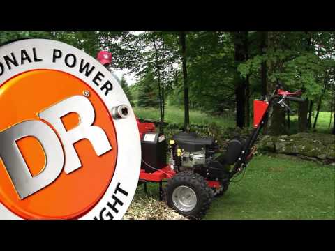 wood chipper attachment for