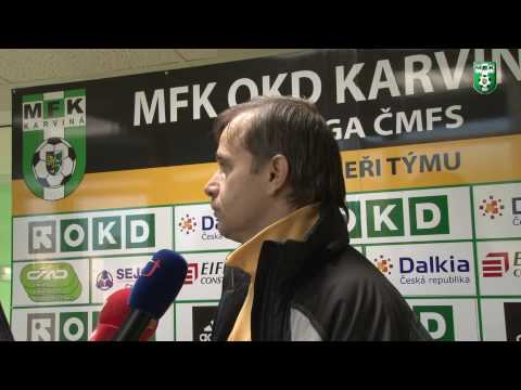 Sezóna 2009/2010 26. kolo - MFK OKD Karviná vs. SFC Opava 2:0 (0:0) - Trenér Horák