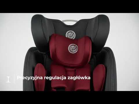 Автокресло Caretero Fortis I-SIZE Isofix (від 40 см до 150 см)  Burgundy,  код товара: TERO-18562