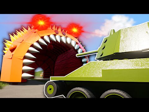 GIANT SLUG MONSTER MUST BE STOPPED!  - Brick Rigs Multiplayer Gameplay