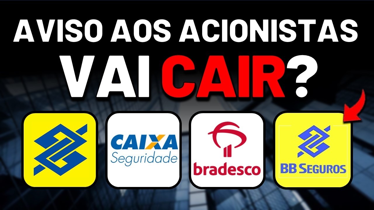 🚨BB Seguridade (BBSE3) em PERIGO? Banco do Brasil, Bradesco, Caixa Seguridade, BONIFICAÇÃO e mais...