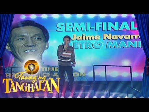 Tawag ng Tanghalan: Jaime Navarro enters the semi-finals!