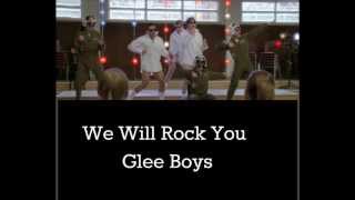 We Will Rock You- Glee HD Lyrics