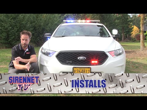 2015 Ford Interceptor Sedan Patrol Vehicle Installation