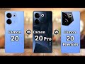 Tecno Camon 20 vs Tecno Camon 20 Pro vs Tecno 20 Premier || Launch Date | Price