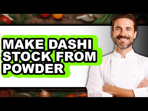 How To Make Dashi Stock From Powder (UPDATED)