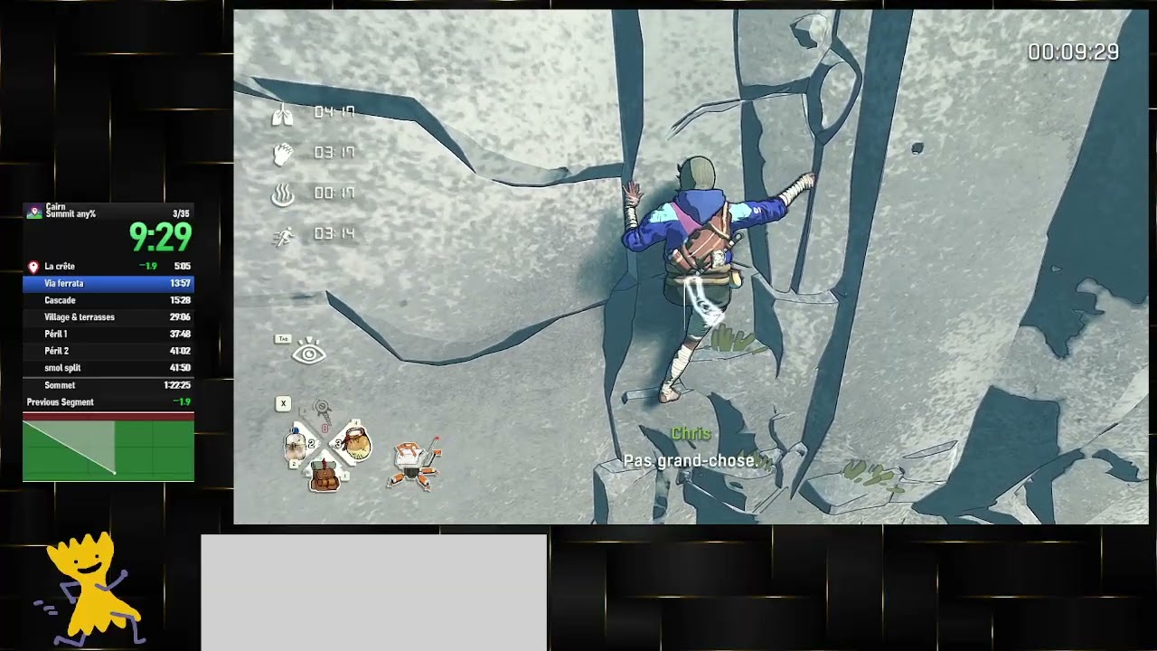 Cairn Any% Speedrun in 1:15:51