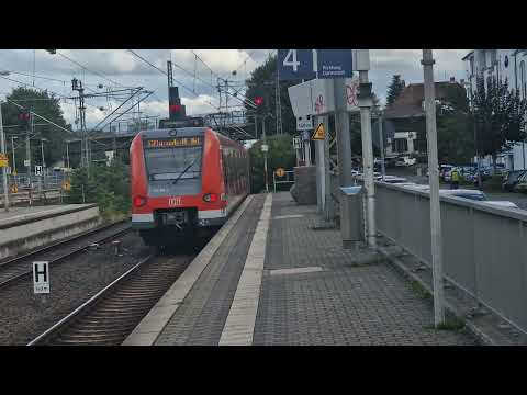 Ausfahrt der S3 nach Darmstadt Hbf  in Langen BR 423