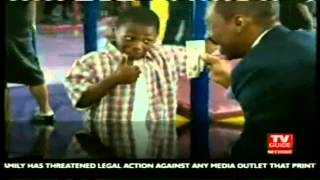 Bobb'e J. Thompson the Pint Size Eddie Murphy (Red Carpet of Imagine That Premiere)