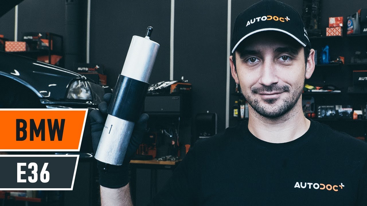Jak vyměnit palivový filtr na BMW E36 – návod k výměně