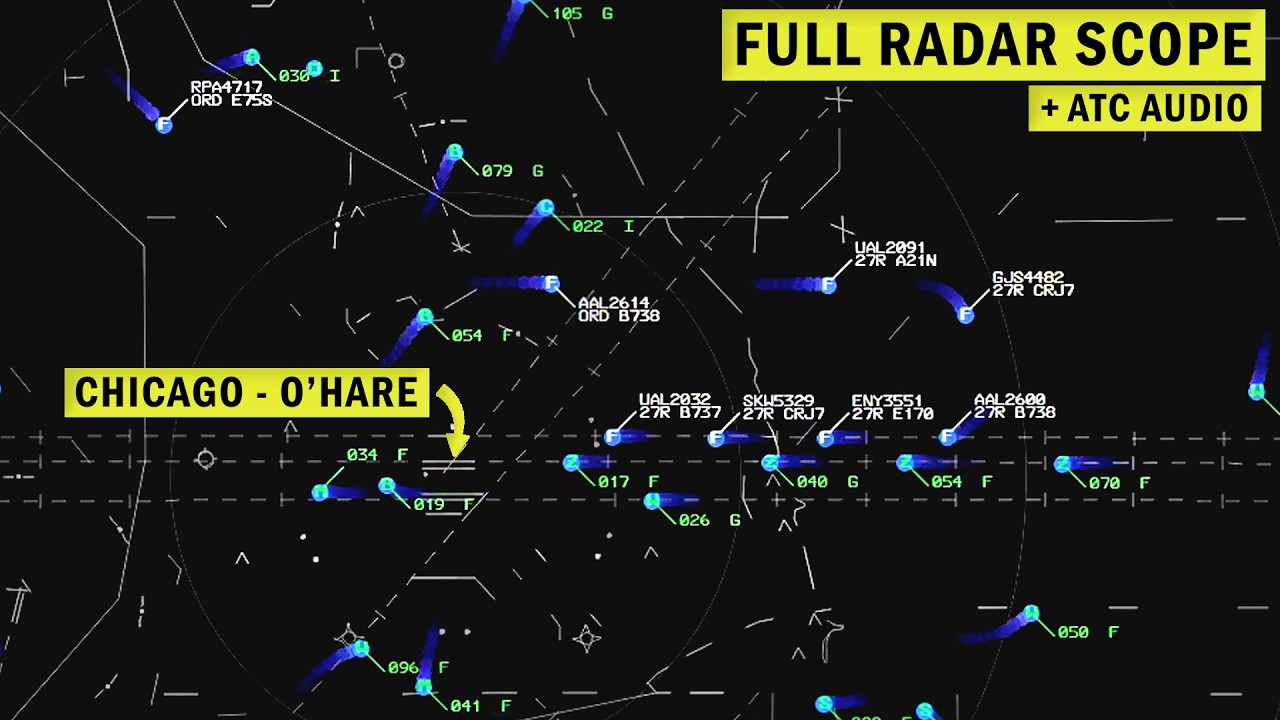 THESE GUYS ARE AWESOME! | Busy Chicago Air Traffic Control