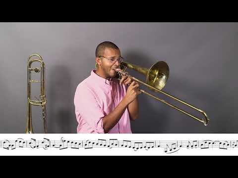 2020-2021 TMEA All State Bass Trombone Etude #2 (34. Andante Cantabile from 70 studies for BBb Tuba)