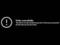 Video Unavailable Because The YouTube Account Associated With This Video Has Been Terminated