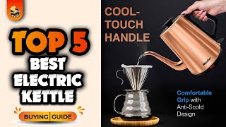 Top 5 Best Electric Kettle With Temperature Control Infuser!