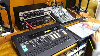 Video thumbnail for Yamaha RX7 Digital Rhythm Programmer -  Controlled by Ableton Push by SUBTOKYOSHOP Music Gears