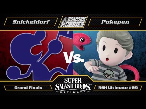 RSH Ultimate #29: Snickeldorf (Game and Watch) vs Pokepen (Lucas) - Grand Finals
