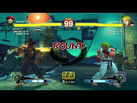 SSF4 AE: Tokido (Akuma) vs LeviStrauss1829 (Ken) - Ranked Match (720p HD)