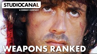 Rambo  Weapons Ranked   Starring Sylvester Stallon