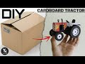 How To Make Eicher Tractor From Cardboard And Homemade DIY Diy