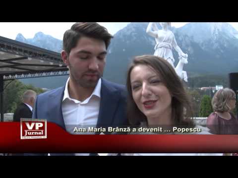 Ana Maria Brânză a devenit… Popescu