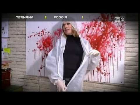 virginia raffaele parodia roberta bruzzone - bariste dell' al di lá