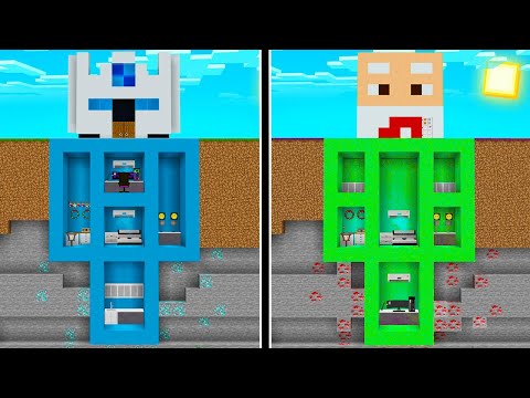 Insane Underground Base Build in Minecraft!