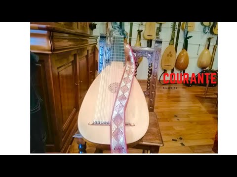 COURANTE from the first Sonata in F Major WeissSW1