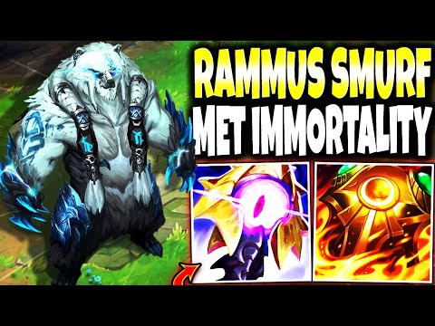 A Rammus Smurf Top met My IMMORTAL VOLIBEAR Build and got OUTDAMAGED IN EVERY GRAPH 🐻 vs 🦔 = 💀