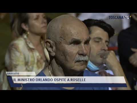 2021-06-26 GROSSETO - IL MINISTRO ORLANDO OSPITE A ROSELLE