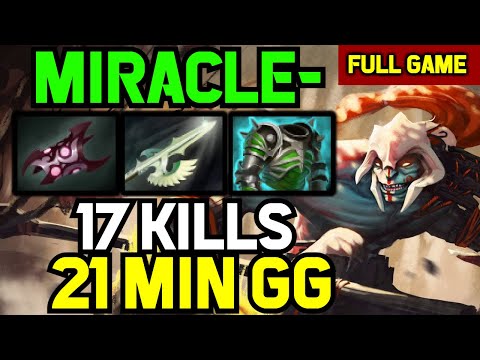 Miracle- MID Huskar ULTIMATE Counterpick vs Templar Assassin